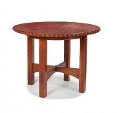 GUSTAV STICKLEY LAMP TABLE #62