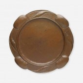 Gustav Stickley. Large tray, m