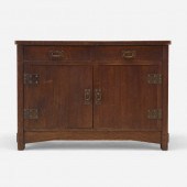 Gustav Stickley. Rare wash sta