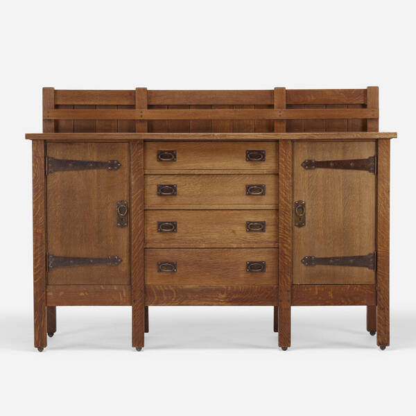 Gustav Stickley. Sideboard, model