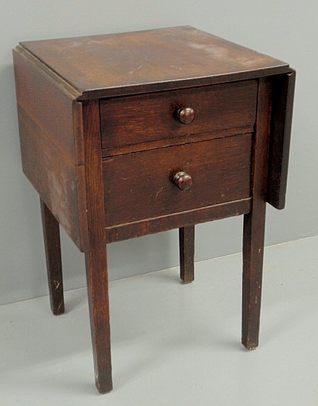 Gustav Stickley two-drawer