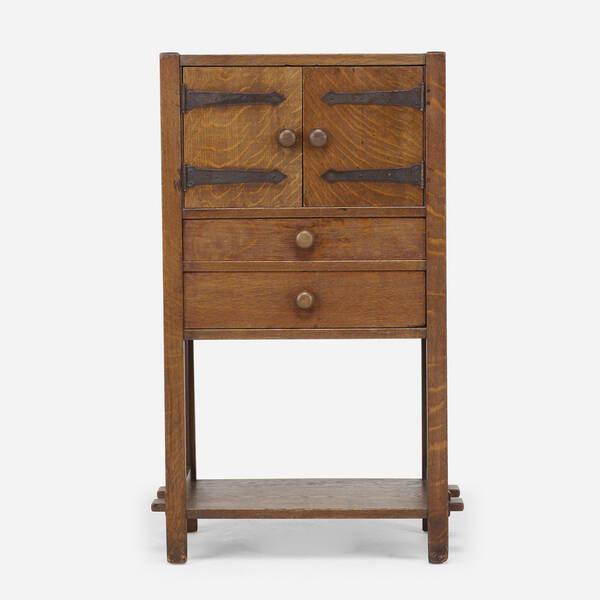 Gustav Stickley. Work cabinet.