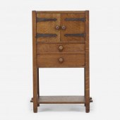 Gustav Stickley. Work cabinet.