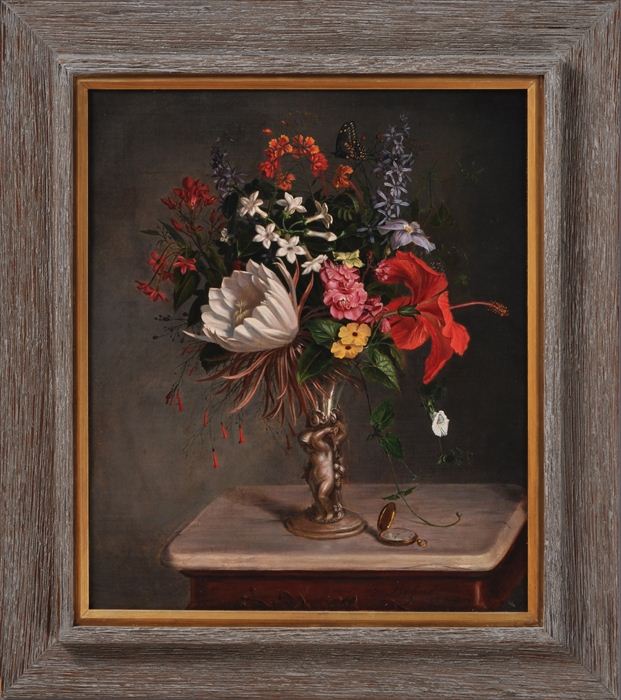 GUSTAVAS ADOLPHUS BEHNE: STILL LIFE