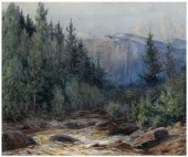 Gustave Adolph Wiegand paintin
