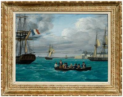 Gustave Alaux painting (French,