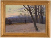 GUSTAVE DE BEAUMONT OIL ON CAN