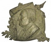 Gustave Kasteleyn  bronze reli