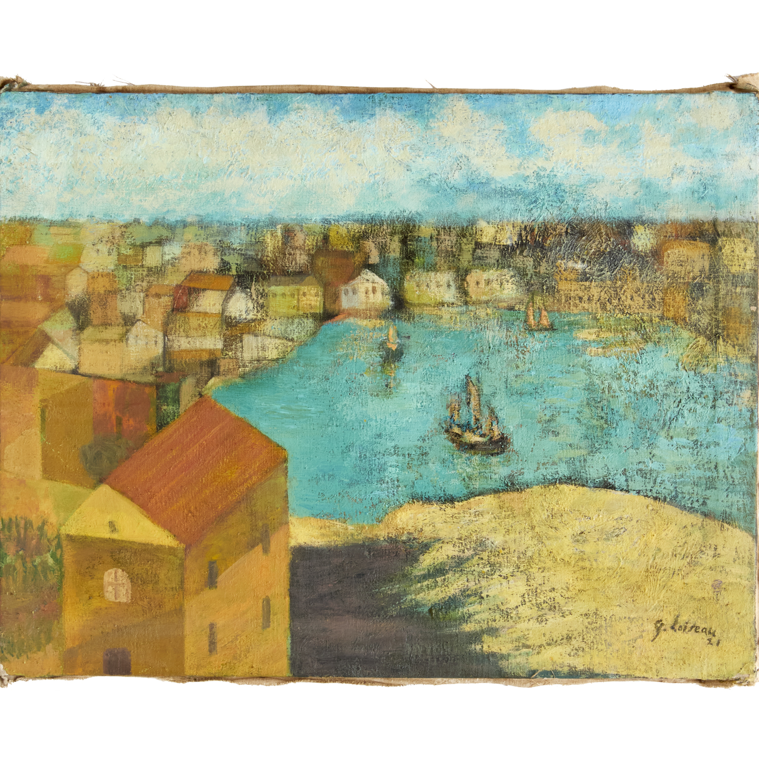 GUSTAVE LOISEAU (ATTRIB.), OIL ON