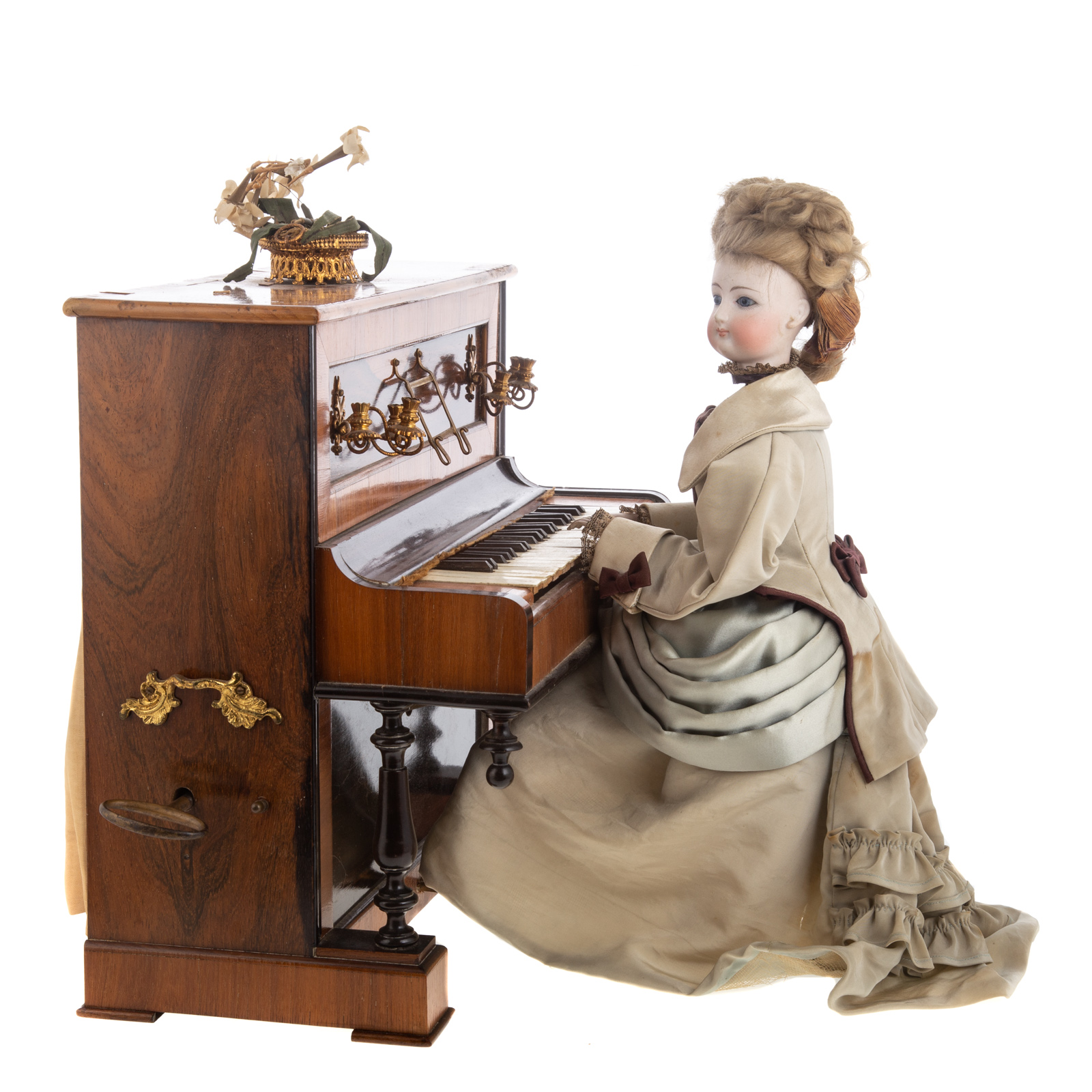GUSTAVE VICHY, WOMAN PIANO PLAYER