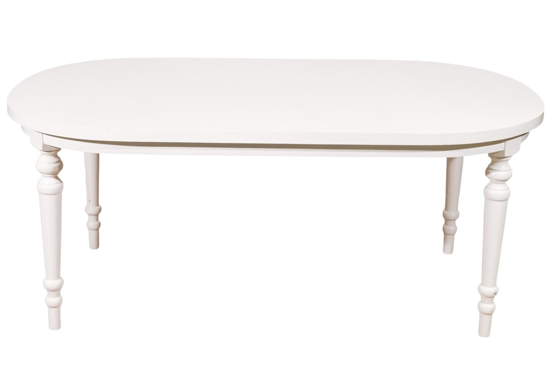GUSTAVIAN STYLE CARVED WHITE