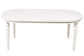 GUSTAVIAN STYLE CARVED WHITE P