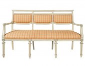 GUSTAVIAN-STYLE PAINTED BENCH2