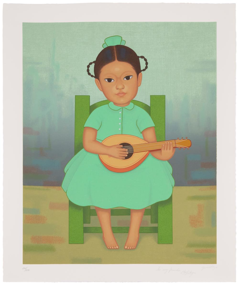 GUSTAVO MONTOYA (1905-2003), GIRL