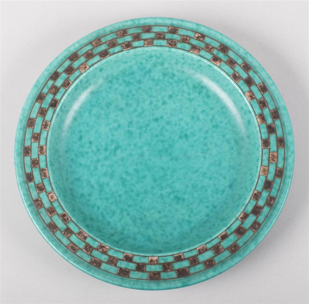 GUSTAVSBERG 'ARGENTA' ROUND DISH