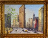 Guy A. Wiggins Oil Painting On