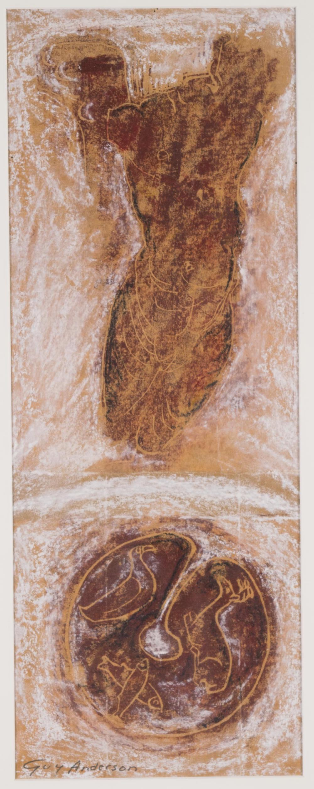 GUY ANDERSON MIXED MEDIA ON