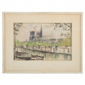 GUY DE NEYRAC. "NOTRE DAME," W