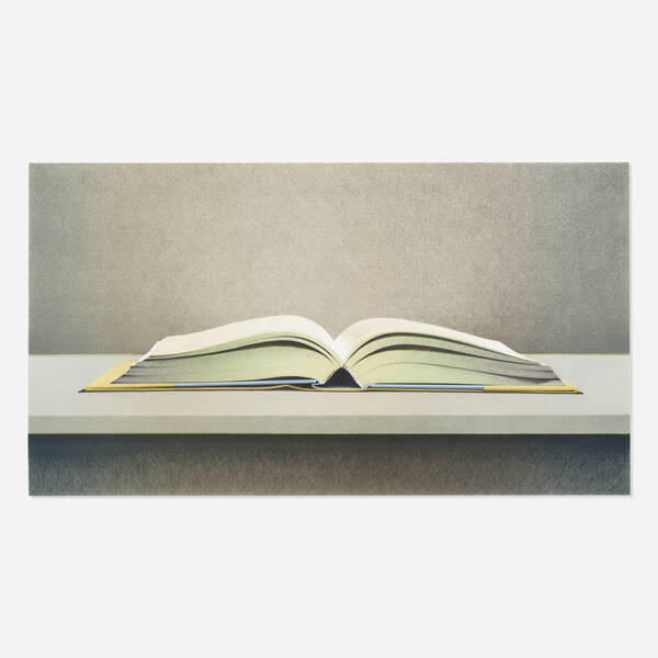 Guy Diehl b.1949. Open Book.