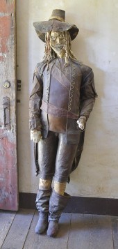 GUY FAWKES WAX & LEATHER FIGUR