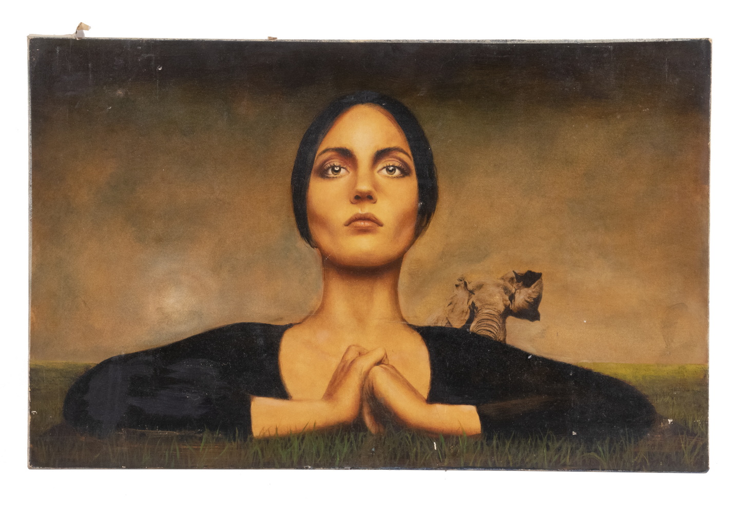 GUY JOHNSON (NYC, 1927 - ) "Woman