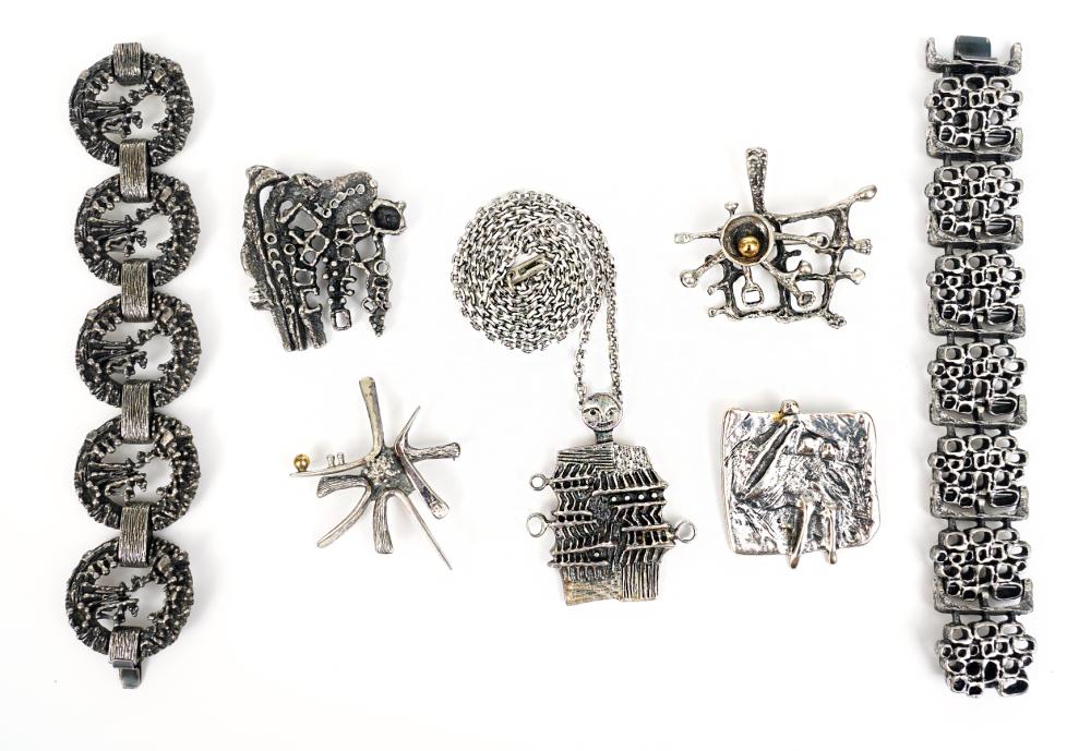 GUY VIDAL 7 PC. ASSORTMENTSigned