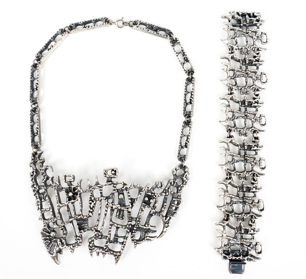 GUY VIDAL BIB NECKLACE &