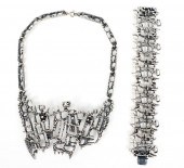 GUY VIDAL BIB NECKLACE & BRACE