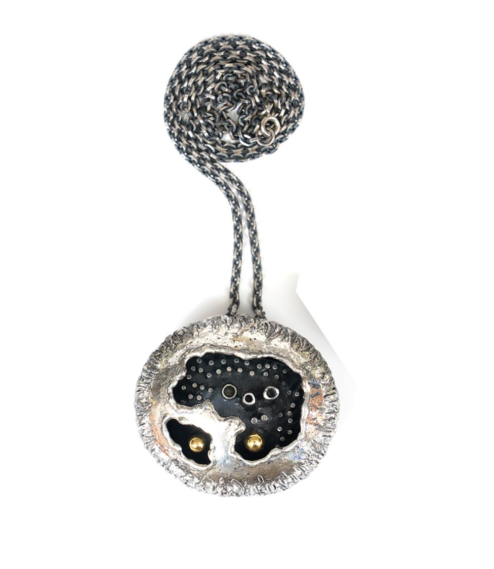 GUY VIDAL MOONSCAPE POD PENDANT