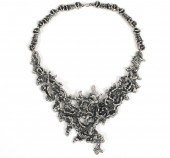 GUY VIDAL VINTAGE SILVER BIB N