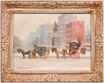 Guy Wiggins New York painting