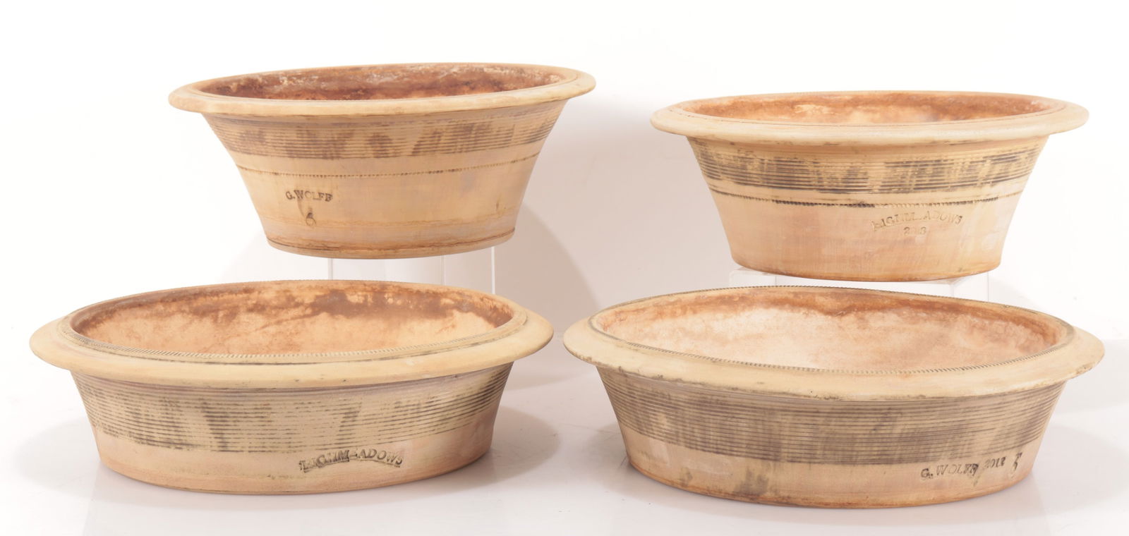 GUY WOLF - EARTHENWARE BASINSTwo