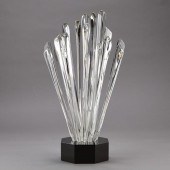 GUYOL "OUTBURST" GLASS SCULPTU