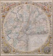 G.W. & J.H. COLTON "MAP OF THE