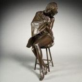 GWEN MARCUS, BRONZE SCULPTURE,