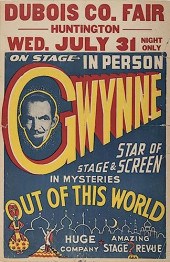 GWYNNE, JACK. ON STAGE. IN PER