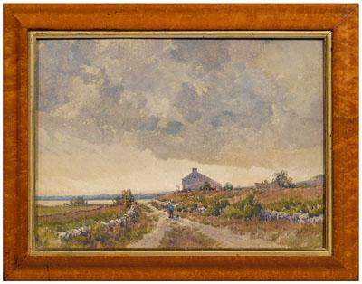 H. Anthony Dyer watercolor