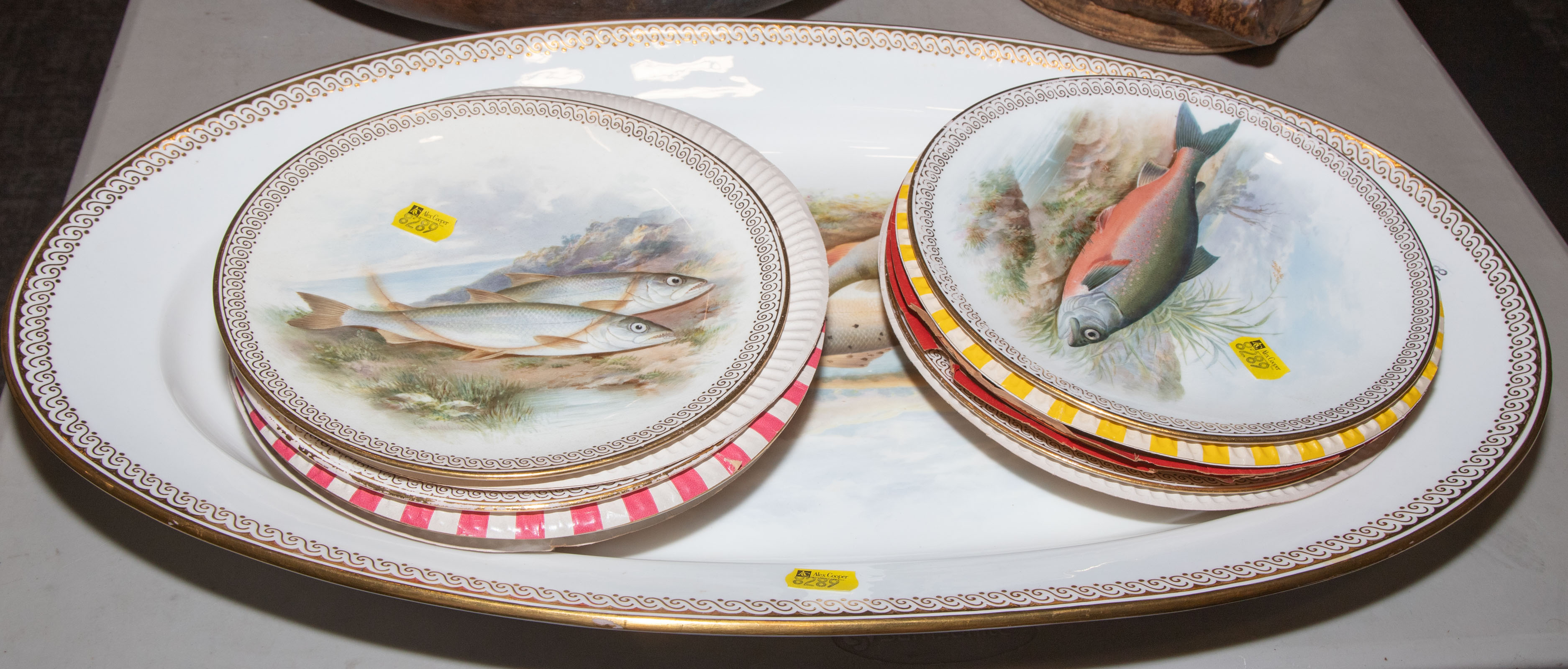 H. AYNSLEY & CO. FISH PLATES &