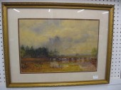 H. Bailey Watercolor Landscape
