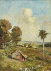 H. BALFOUR COUNTRY LANDSCAPE O