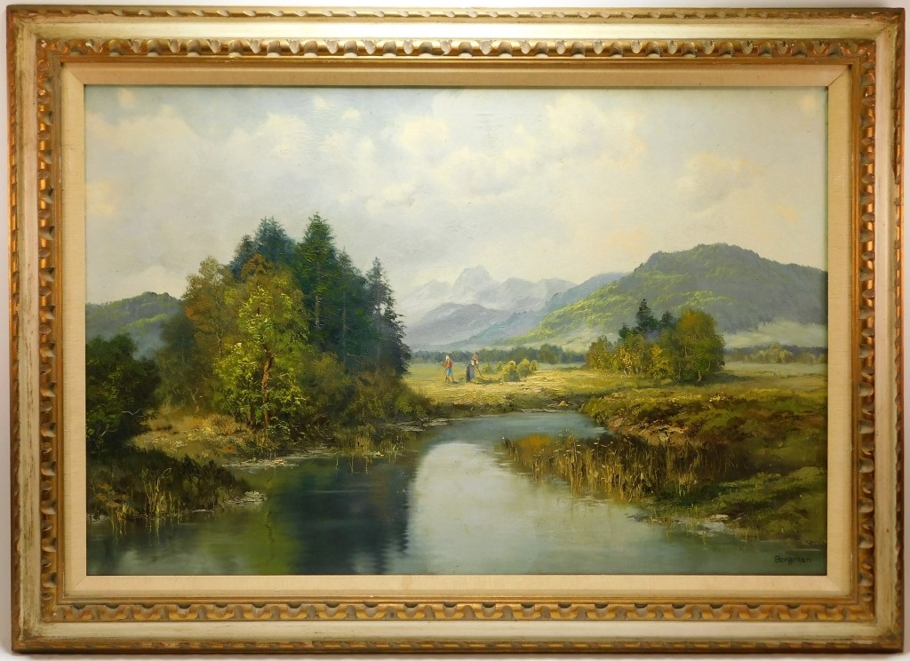 H. BERGMAN GERMAN LANDSCAPE