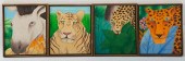 H. BOTTEL. FOUR JUNGLE ANIMALS