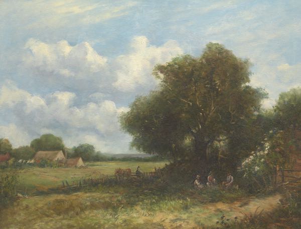 H. BRIGGS (20TH CENTURY) 28" x