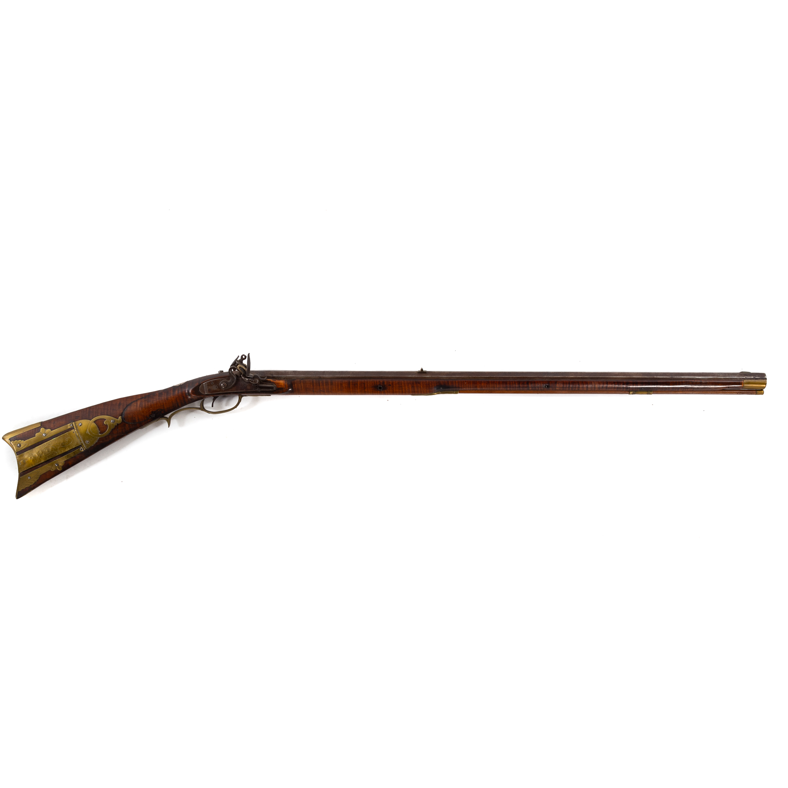 H. CARLISLE PA SIGNED FLINTLOCK