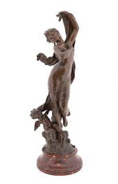 H. F. MOREAU 'CREPUSCLE' FIGUR