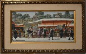 H. GASSER WATERCOLOR (HENRY GA