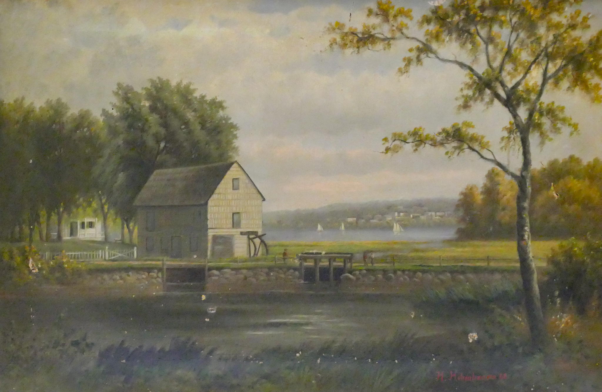 H. Hohenhausen ''Grist Mill at