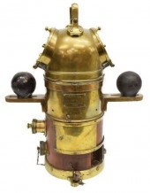 H. HUGHES NO. 8 SHIPS BINNACLE