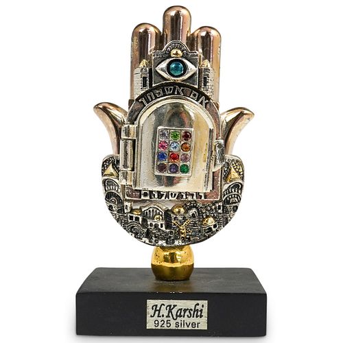 H. KARSHI SILVER HAMSA