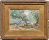H. Longley Lander watercolor (